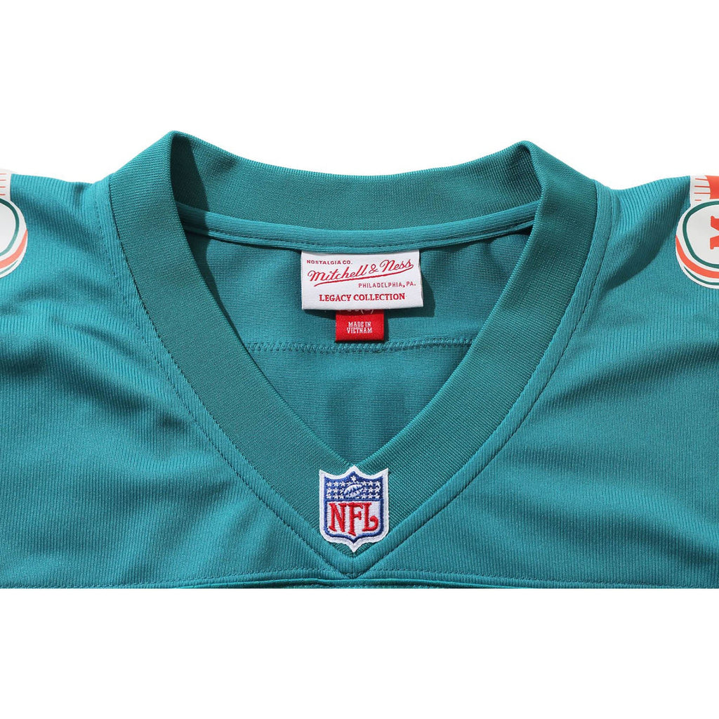 BAPE X MITCHELL & NESS NFL MIAMI DOLPHINS LEGACY JERSEY MENS