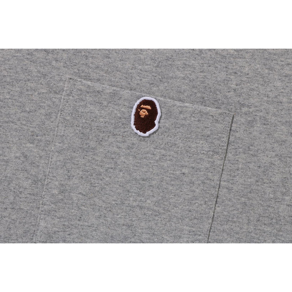ONE POINT POCKET TEE BAPEC MENS