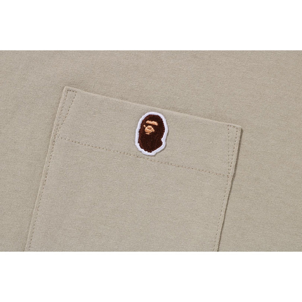 APE HEAD ONE POINT RELAXED FIT POCKET TEE MENS