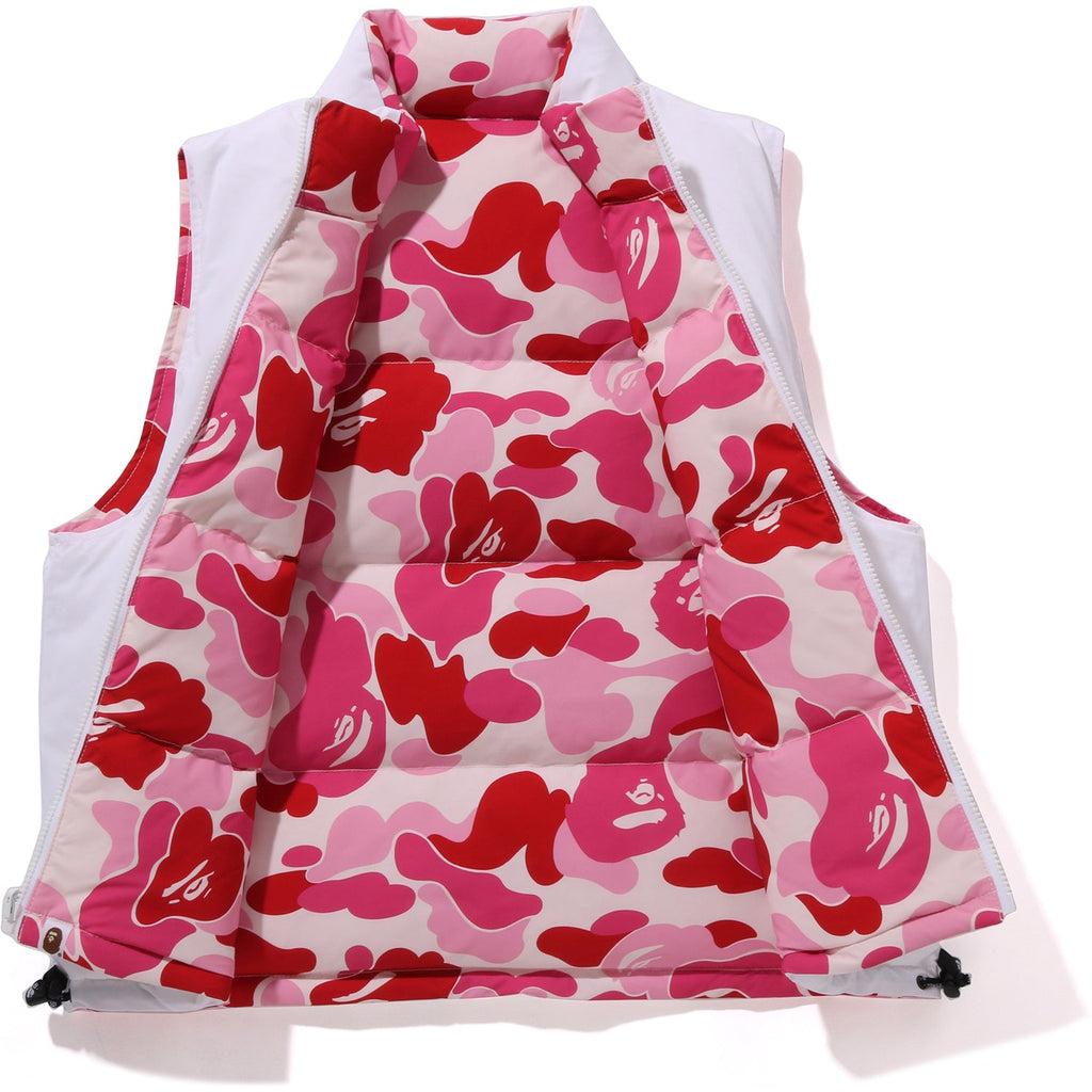 ABC CAMO REVERSIBLE DOWN VEST LADIES