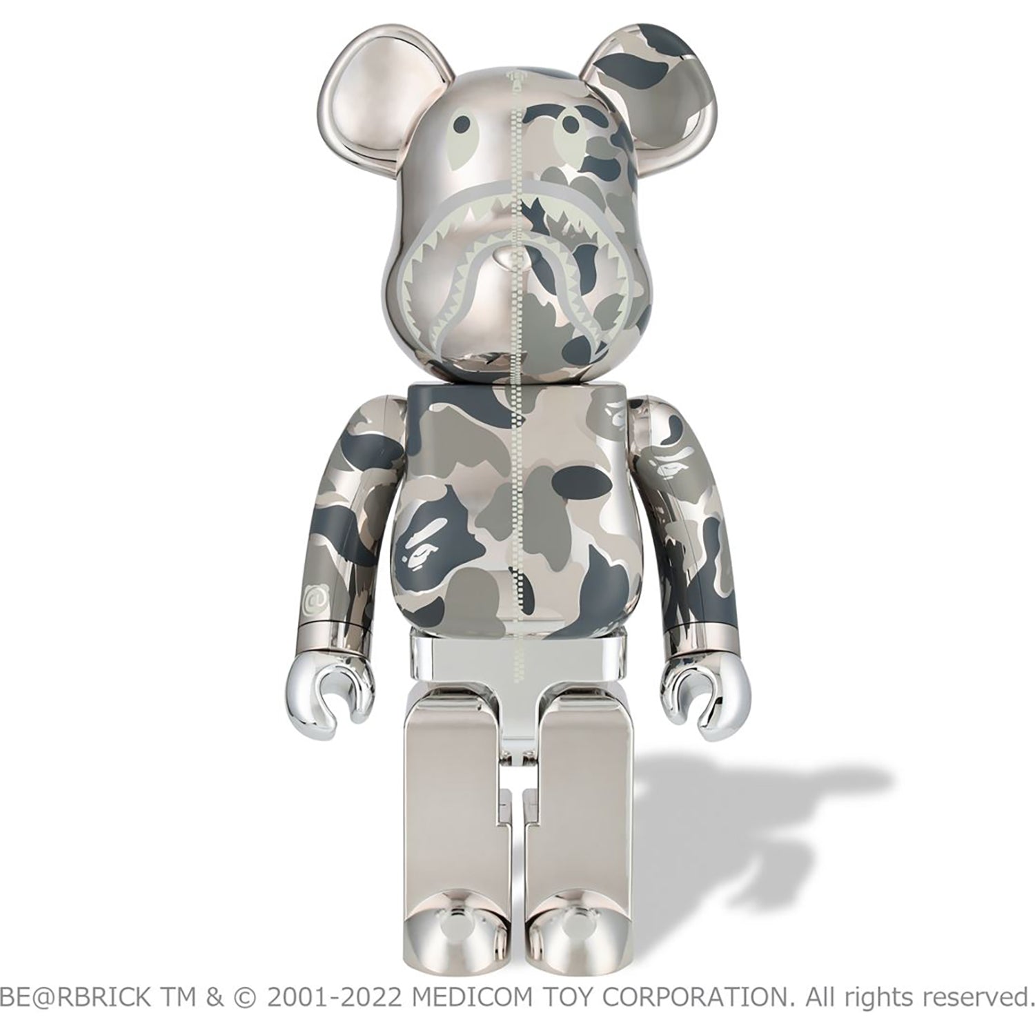 ABC CAMO SHARK BE@RBRICK 1000%