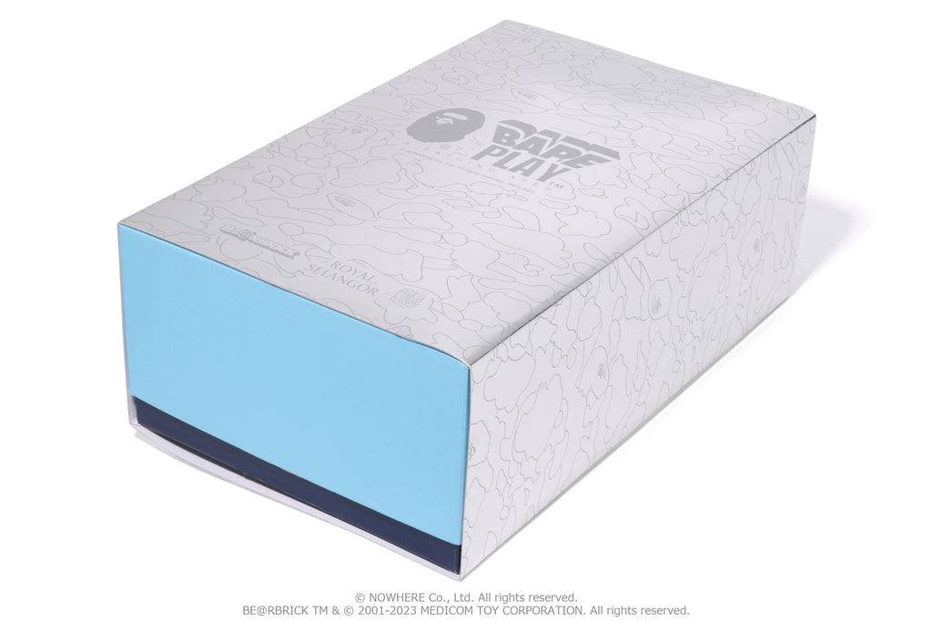 BAPE X ROYAL SELANGOR SHARK BE@RBRICK 400%