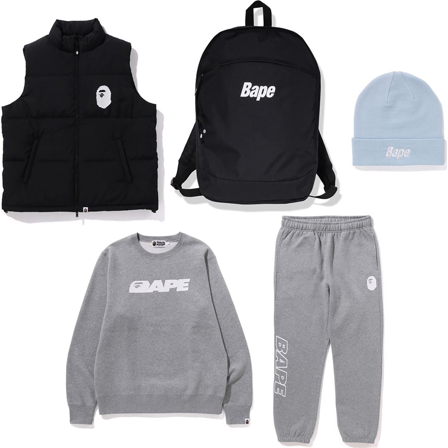 BAPE PREMIUM HAPPY NEW YEAR BAG  MENS