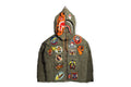 BAPE X READYMADE TIGER SHARK DOWN JACKET