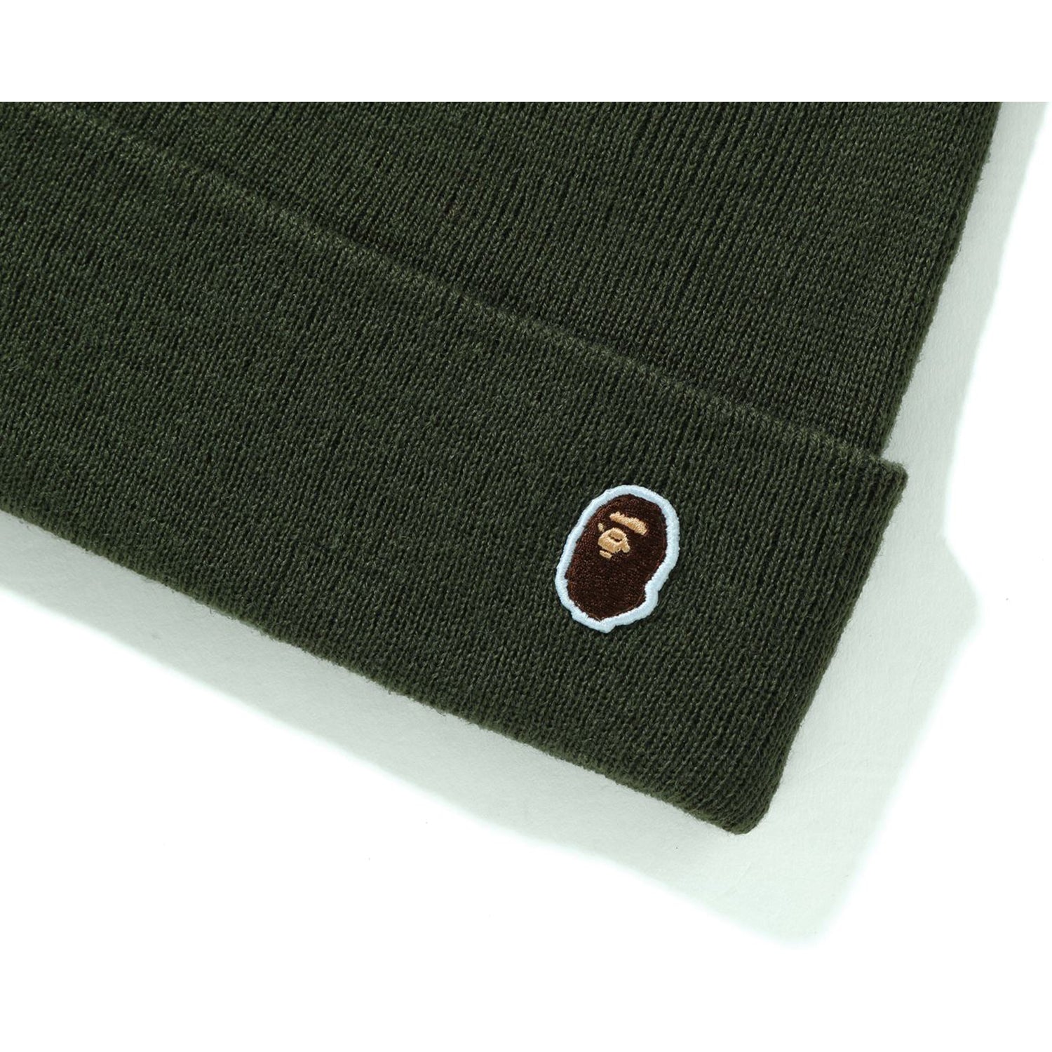 APE HEAD ONE POINT KNIT CAP MENS
