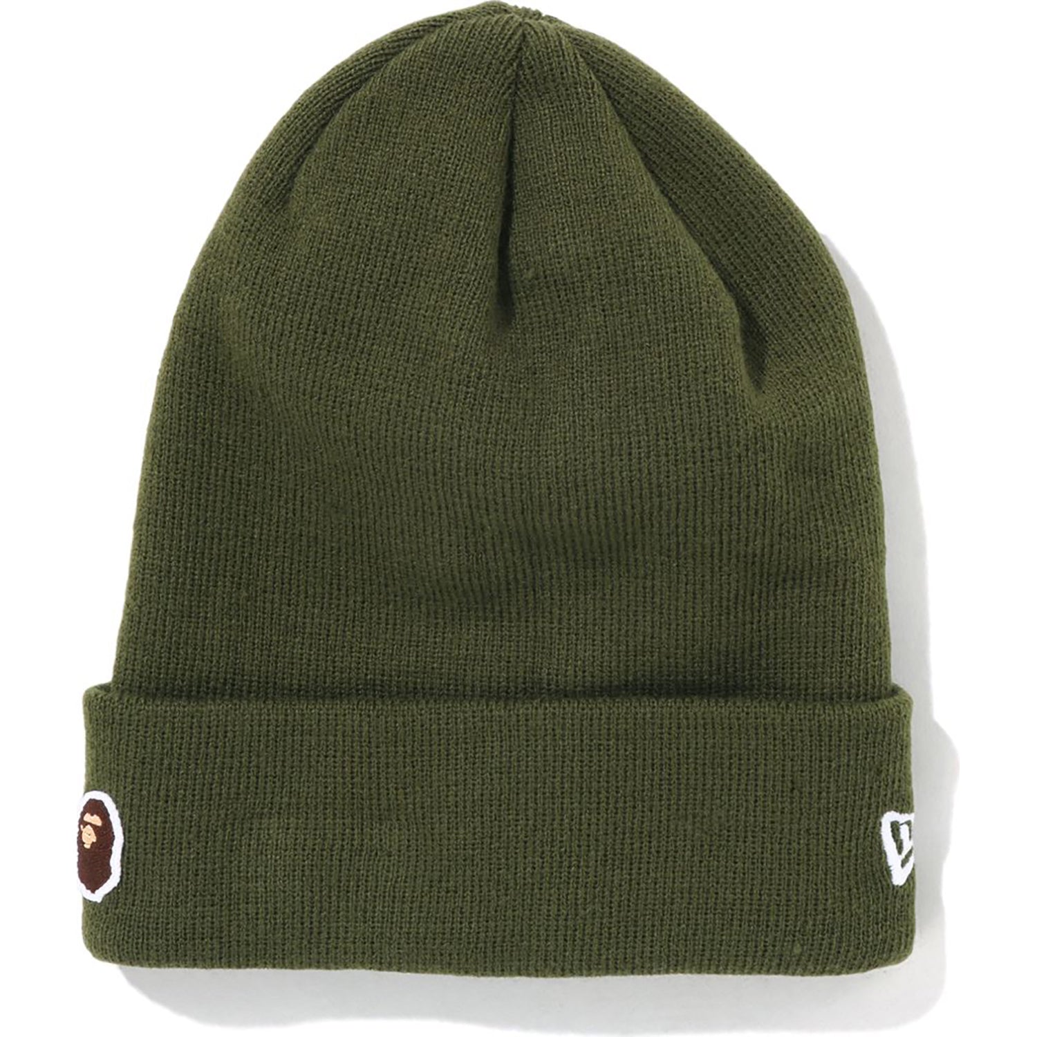 APE HEAD ONE POINT NEW ERA KNIT CAP MENS