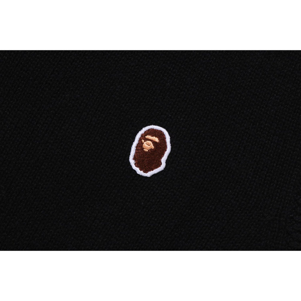 APE HEAD ONE POINT KNIT VEST MENS