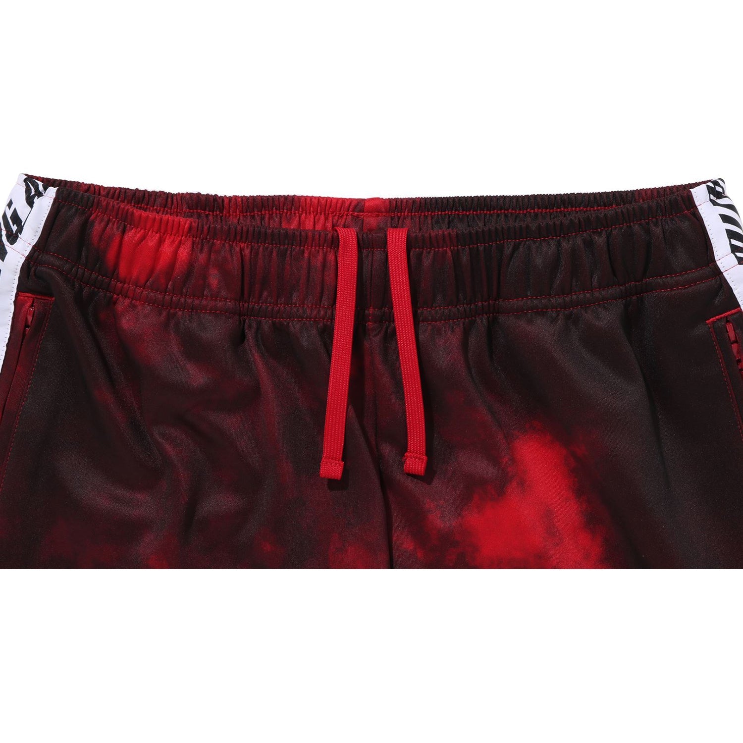 A BATHING APE TIE DYE TRACK PANTS MENS