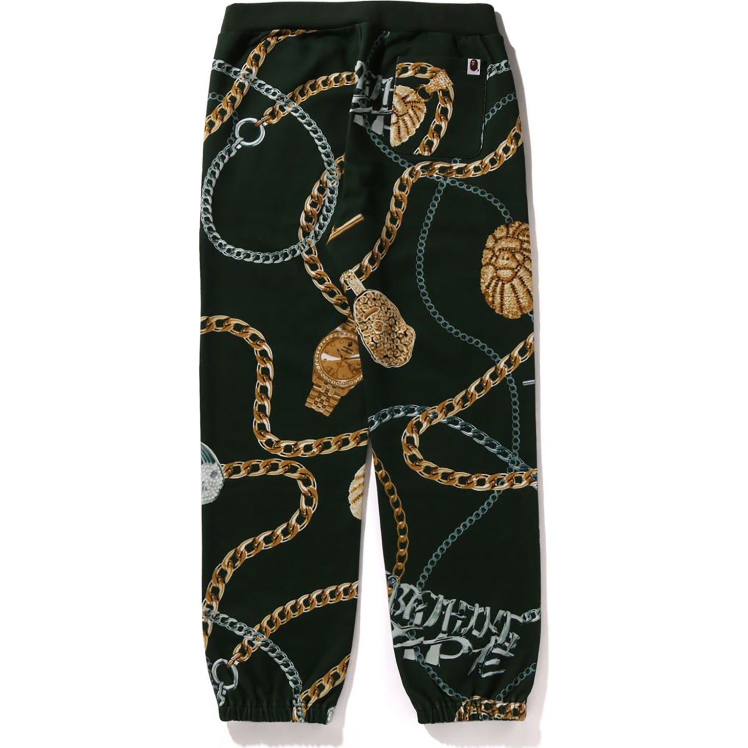 BAPE JEWELS SHARK SWEAT PANTS MENS