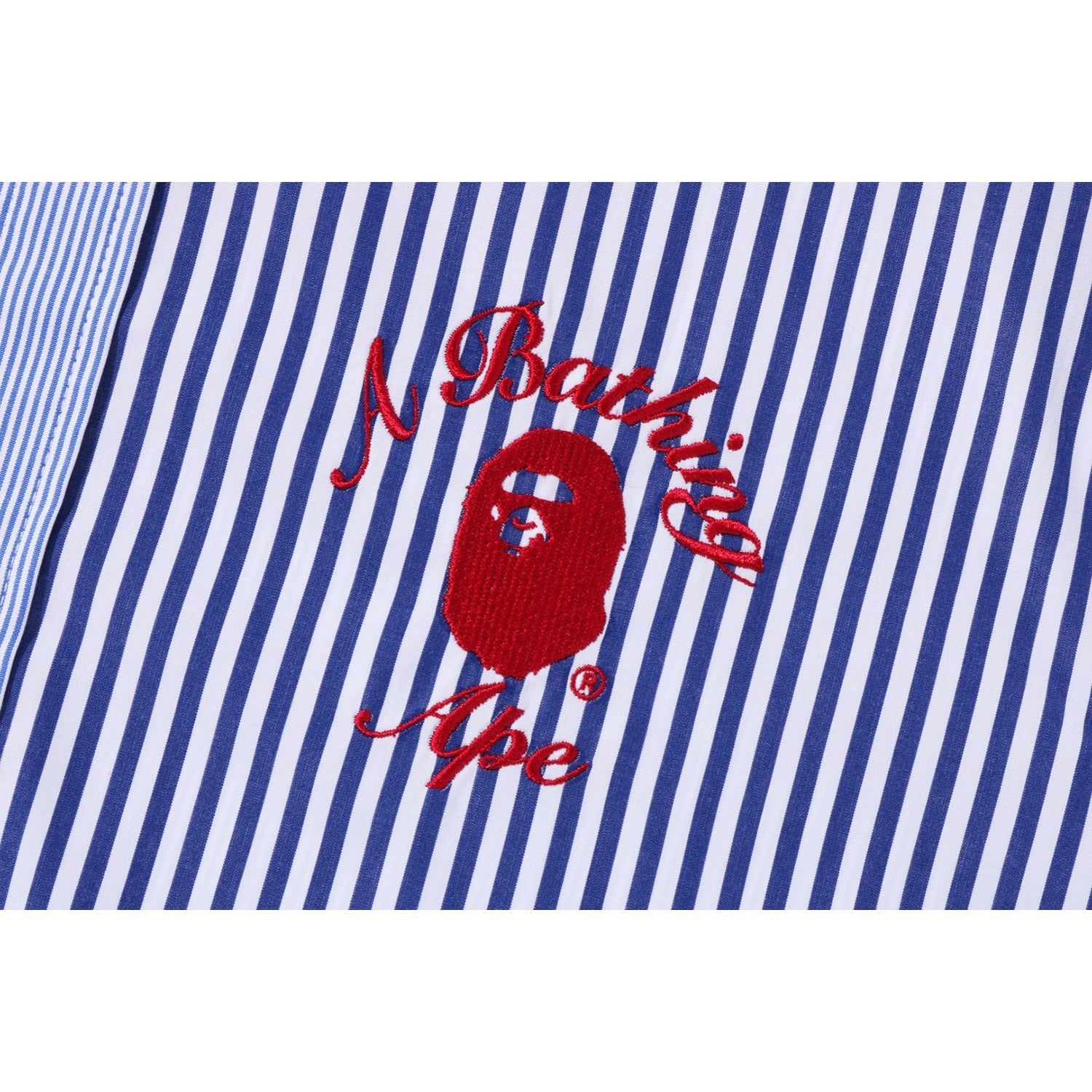 COLLEGE MULTI STRIPED OVERSIZED SHIRT LADIES