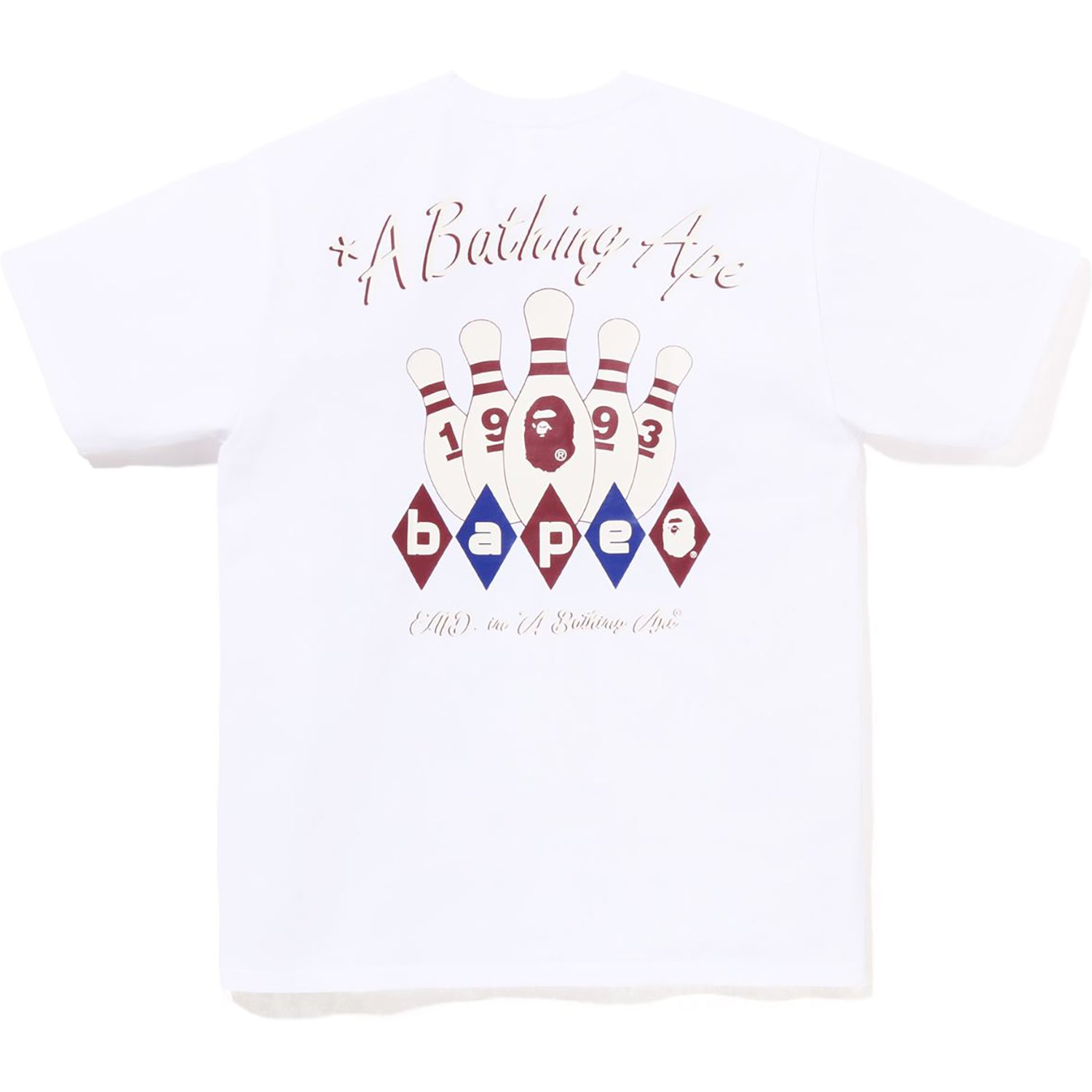 BAPE® X END. BOWLING TEE #1 MENS