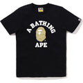 BAPE LOGO MONOGRAM COLLEGE TEE LADIES