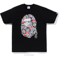 BAPE X TAMAGOTCHI APE HEAD TEE MENS