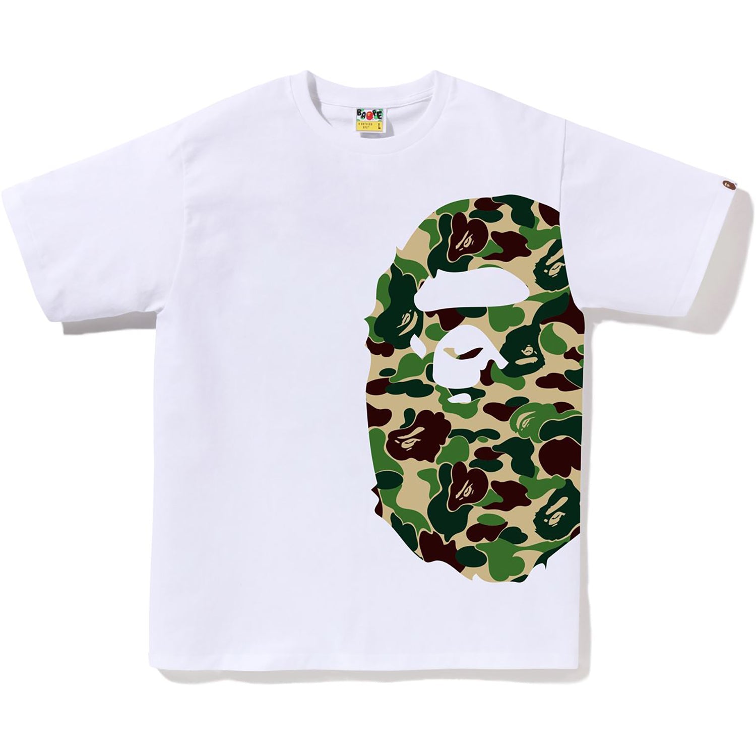 ABC CAMO SIDE BIG APE HEAD TEE MENS