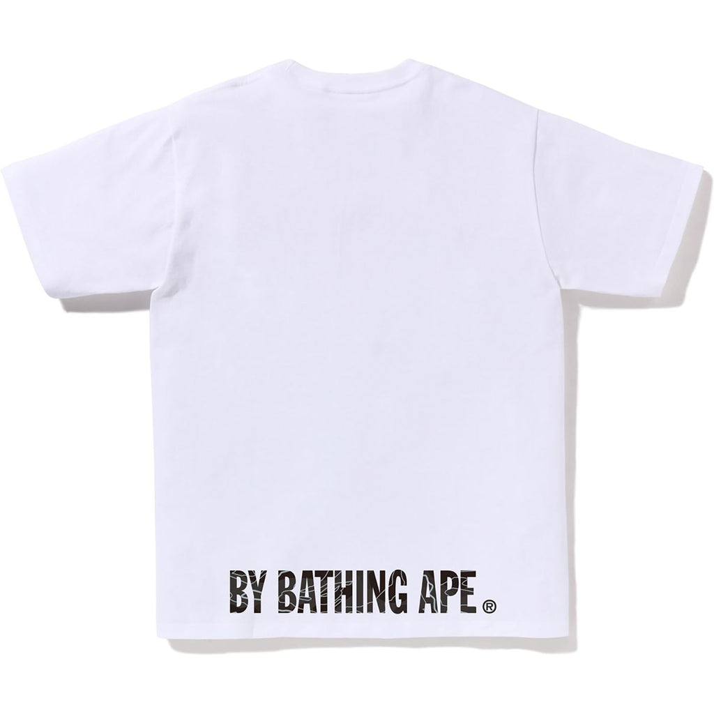 LAYERED LINE CAMO APE FACE TEE MENS