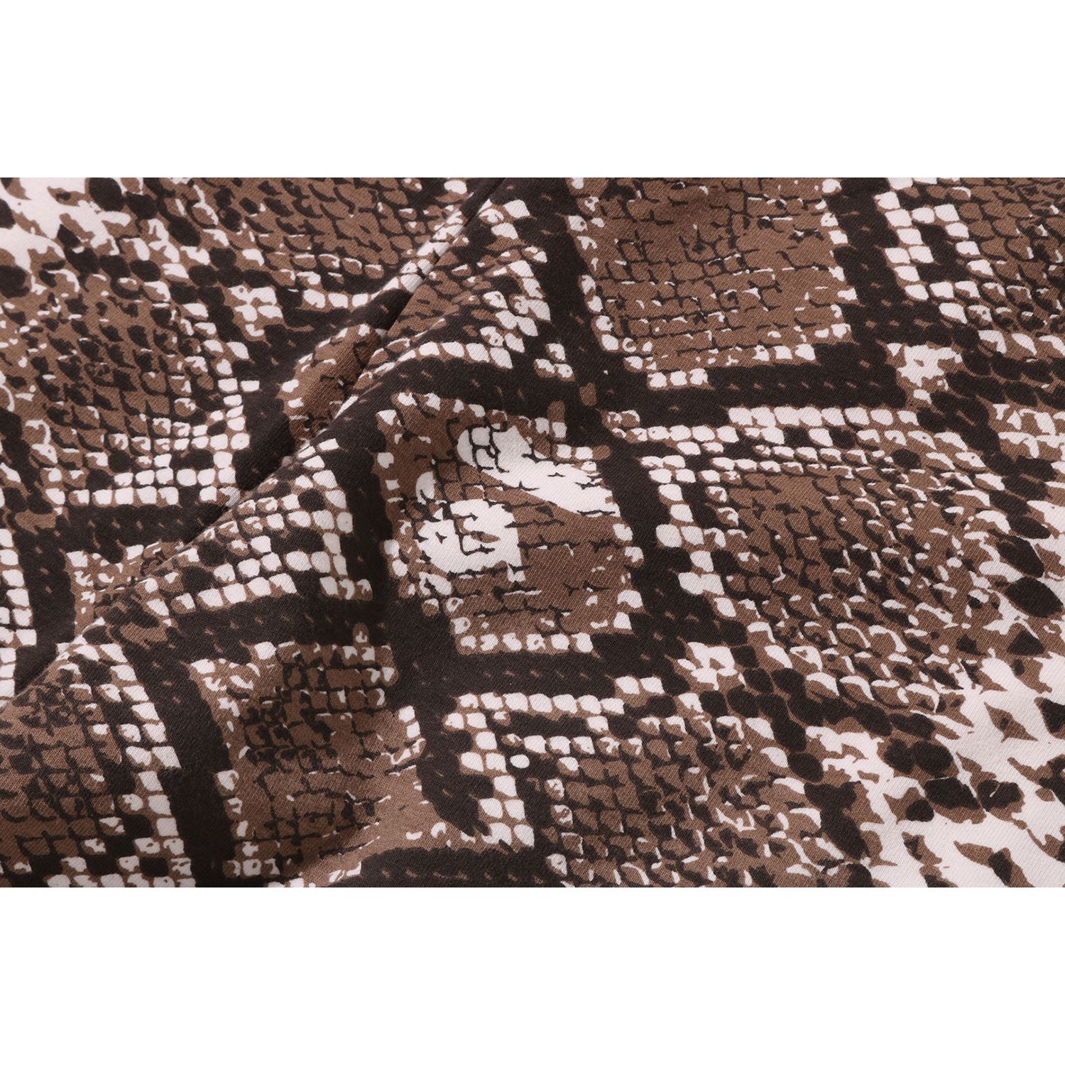 BAPE SNAKE PATTERN BIKER SHORTS LADIES