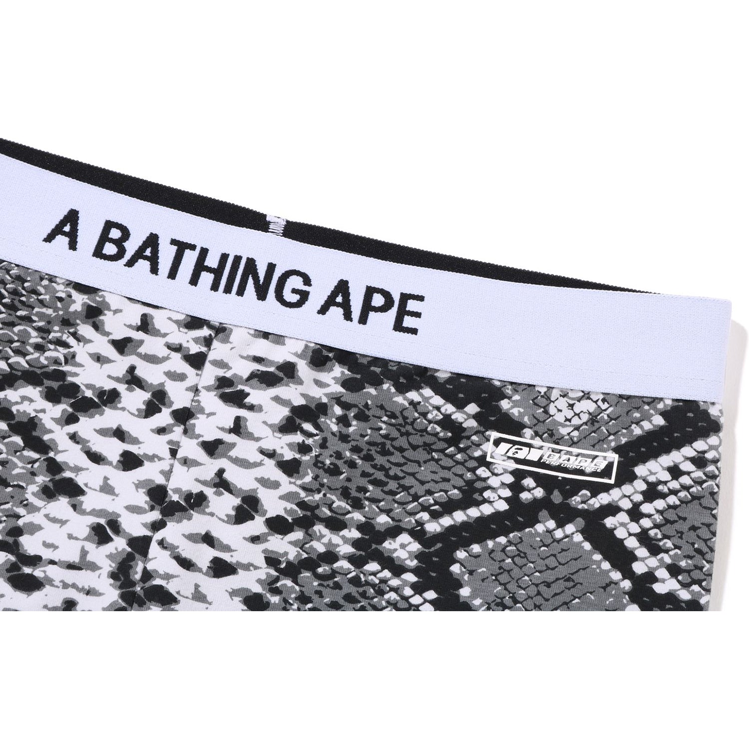 BAPE SNAKE PATTERN BIKER SHORTS LADIES