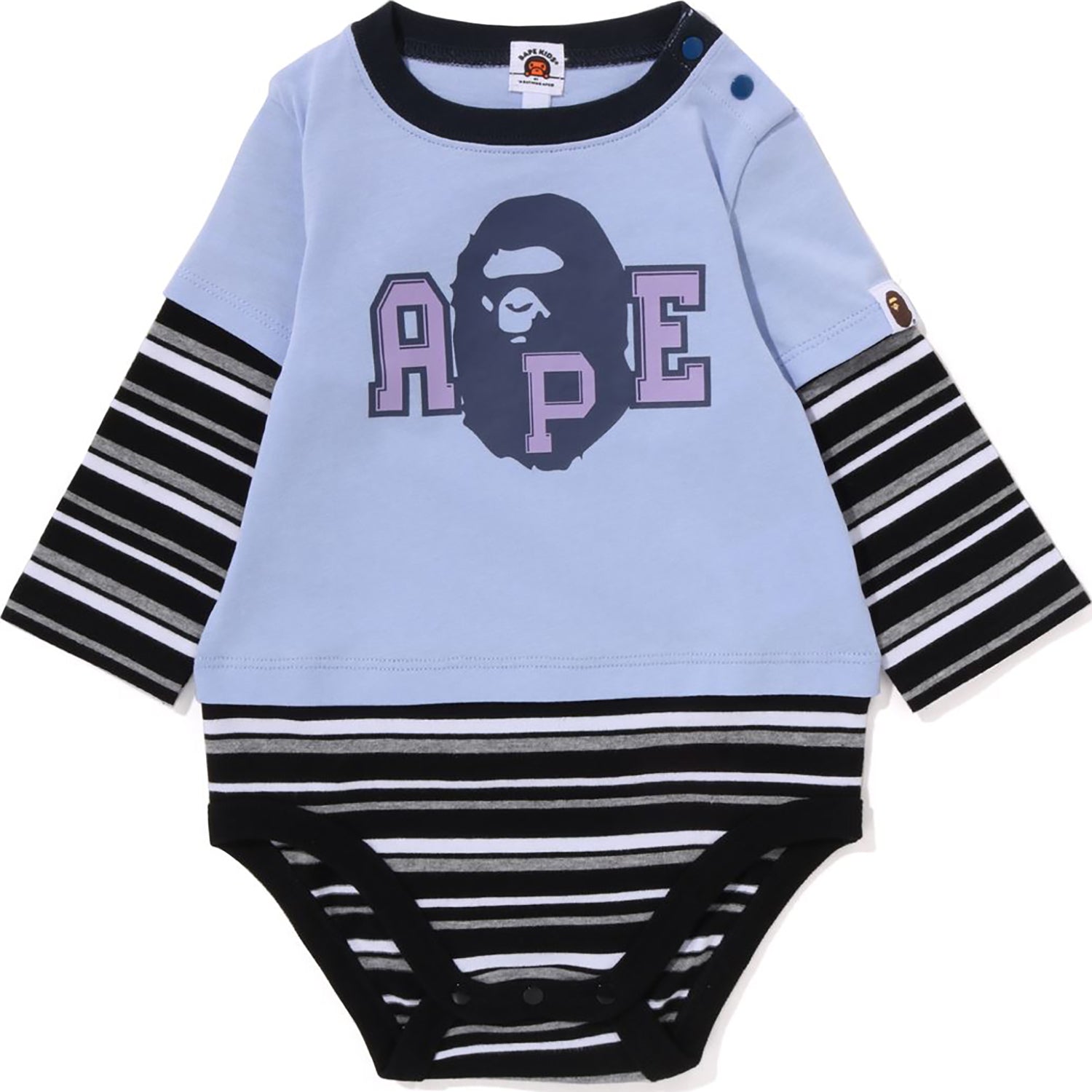 HOOP APE HEAD LAYERED BODYSUIT KIDS
