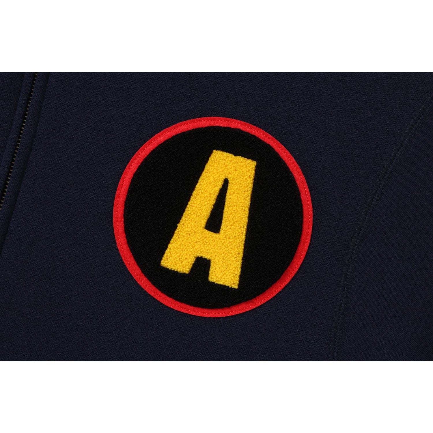 SHADOW BAPE RELAXED FIT FULL ZIP HOODIE MENS