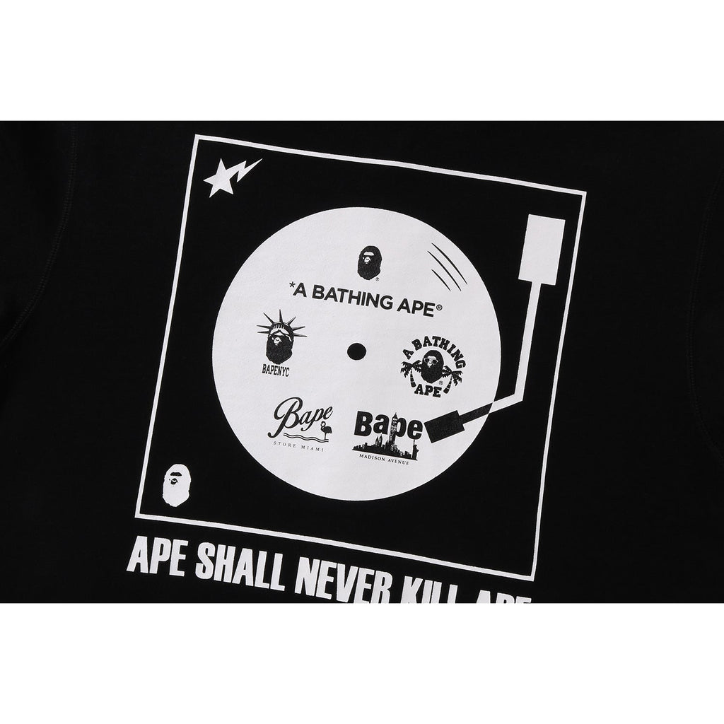 BAPE US LIMITED COLLECTION SHARK FULL ZIP DOUBLE HOODIE MENS