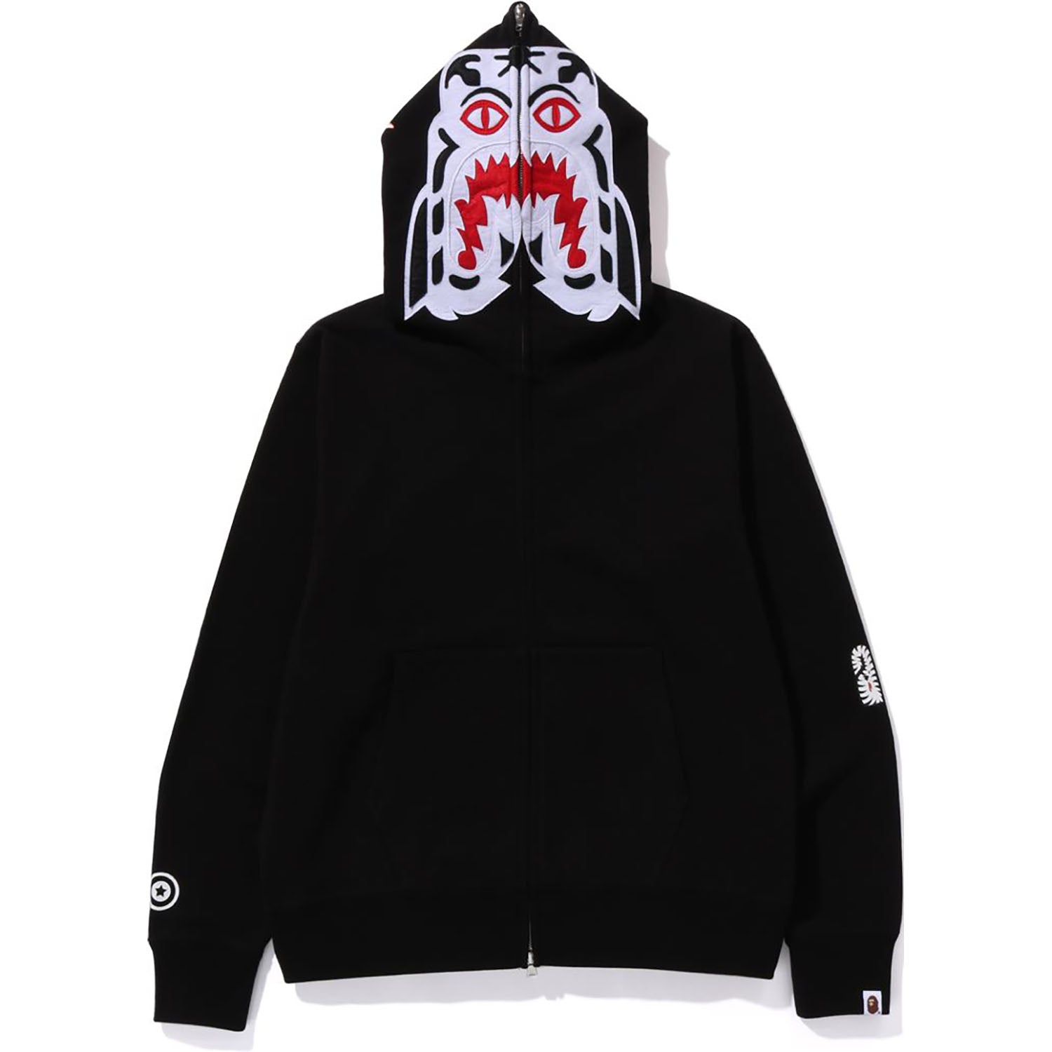 TIGER FULL ZIP HOODIE MENS