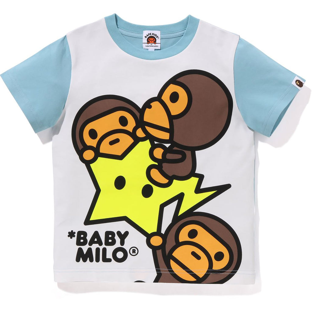 BABY MILO STA GLOW IN THE DARK PANEL PRINT TEE KIDS