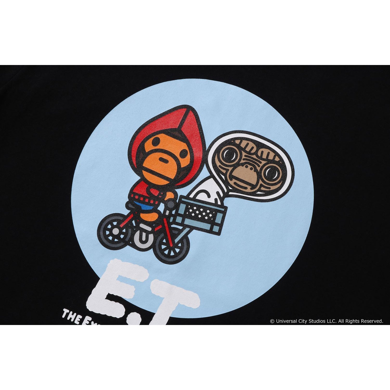BAPE X E.T. BABY MILO L/S TEE KIDS