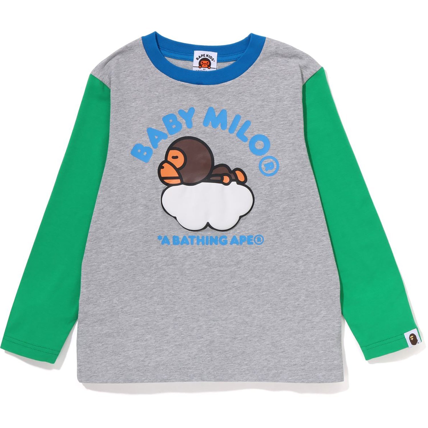BABY MILO SLEEP ON CLOUD L/S TEE KIDS