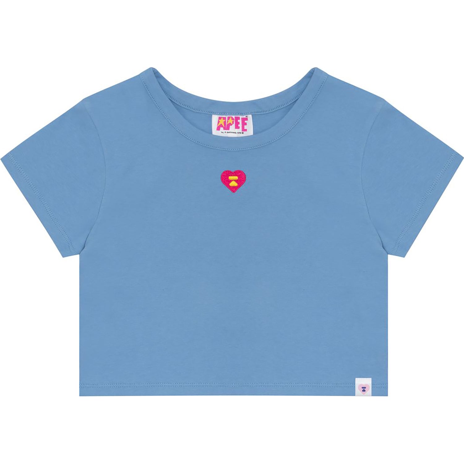 APEE LOGO PRINTED SLIM CUT TEE LADIES