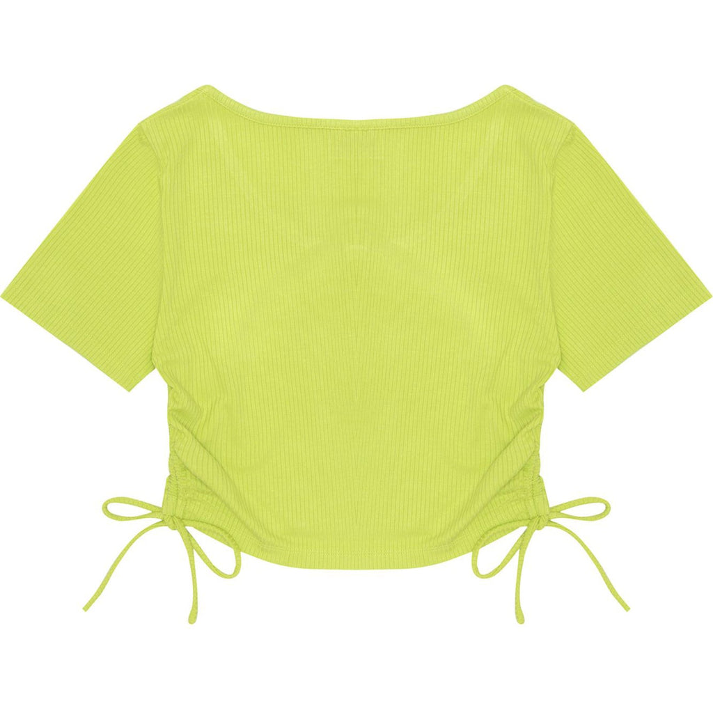 APEE DRAWSTRING SIDES CROPPED TOP LADIES