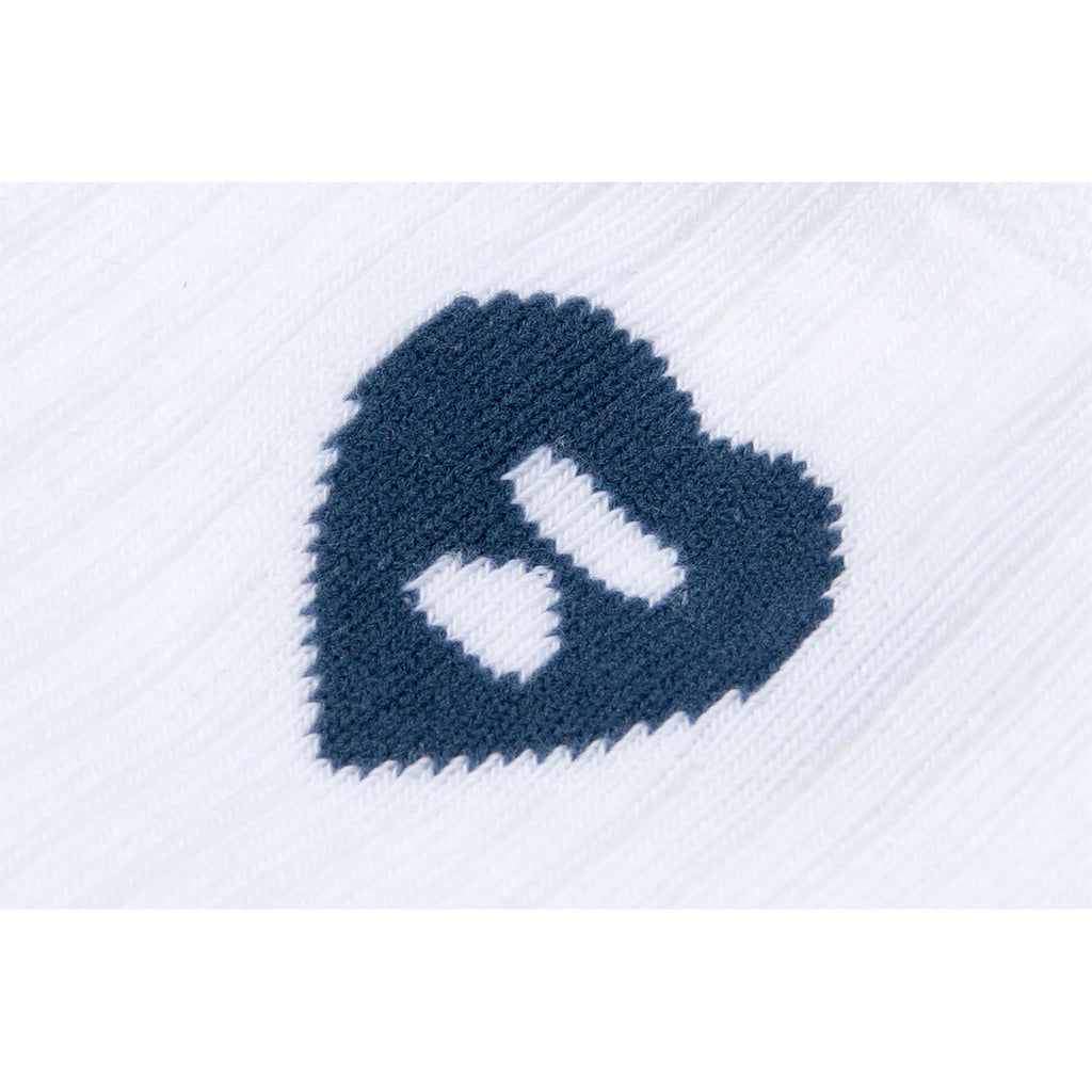 APEE RIBBED INTARSIA LOGO SOCKS LADIES