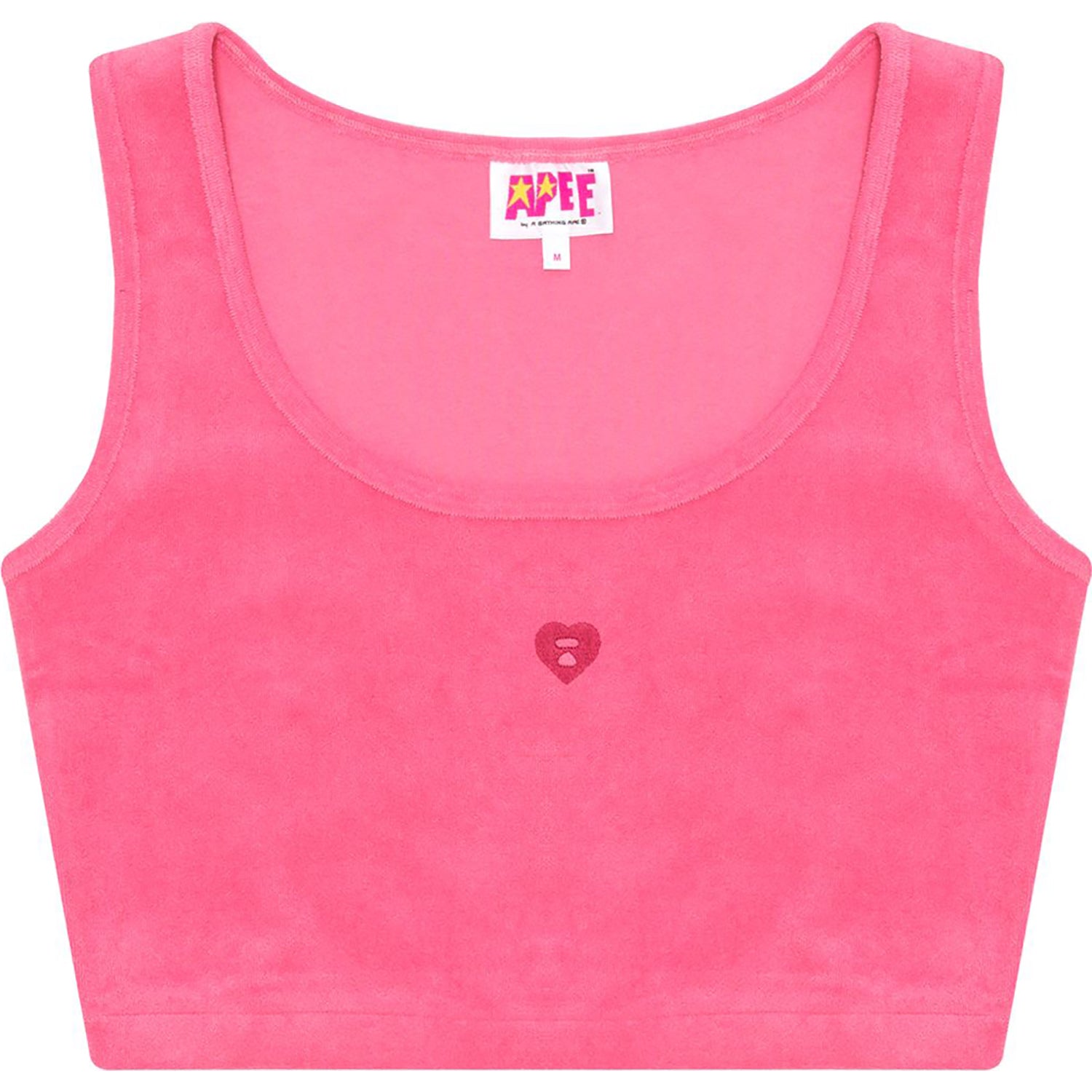 APEE TOWELLING CROP TANK TOP LADIES