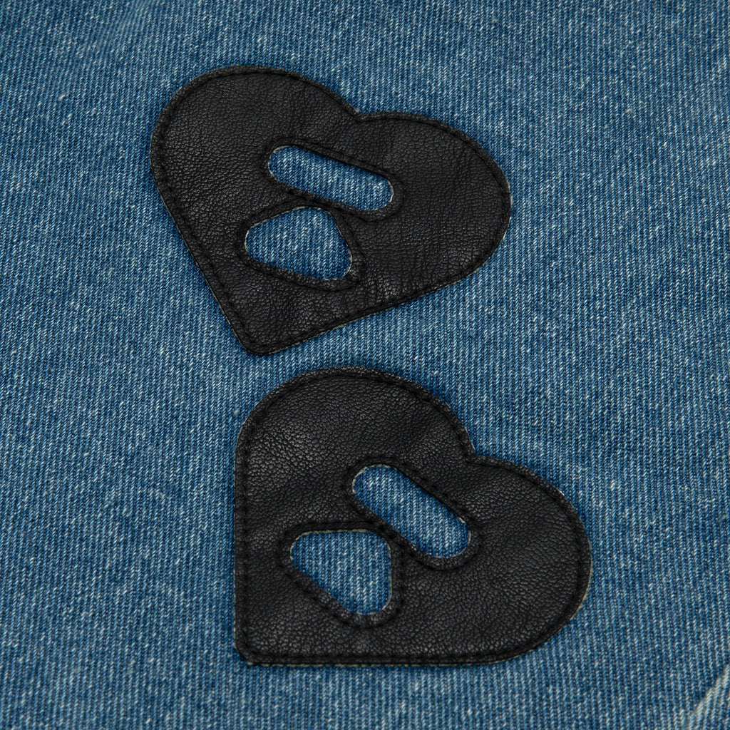 APEE LOGO PATCH DENIM LADIES