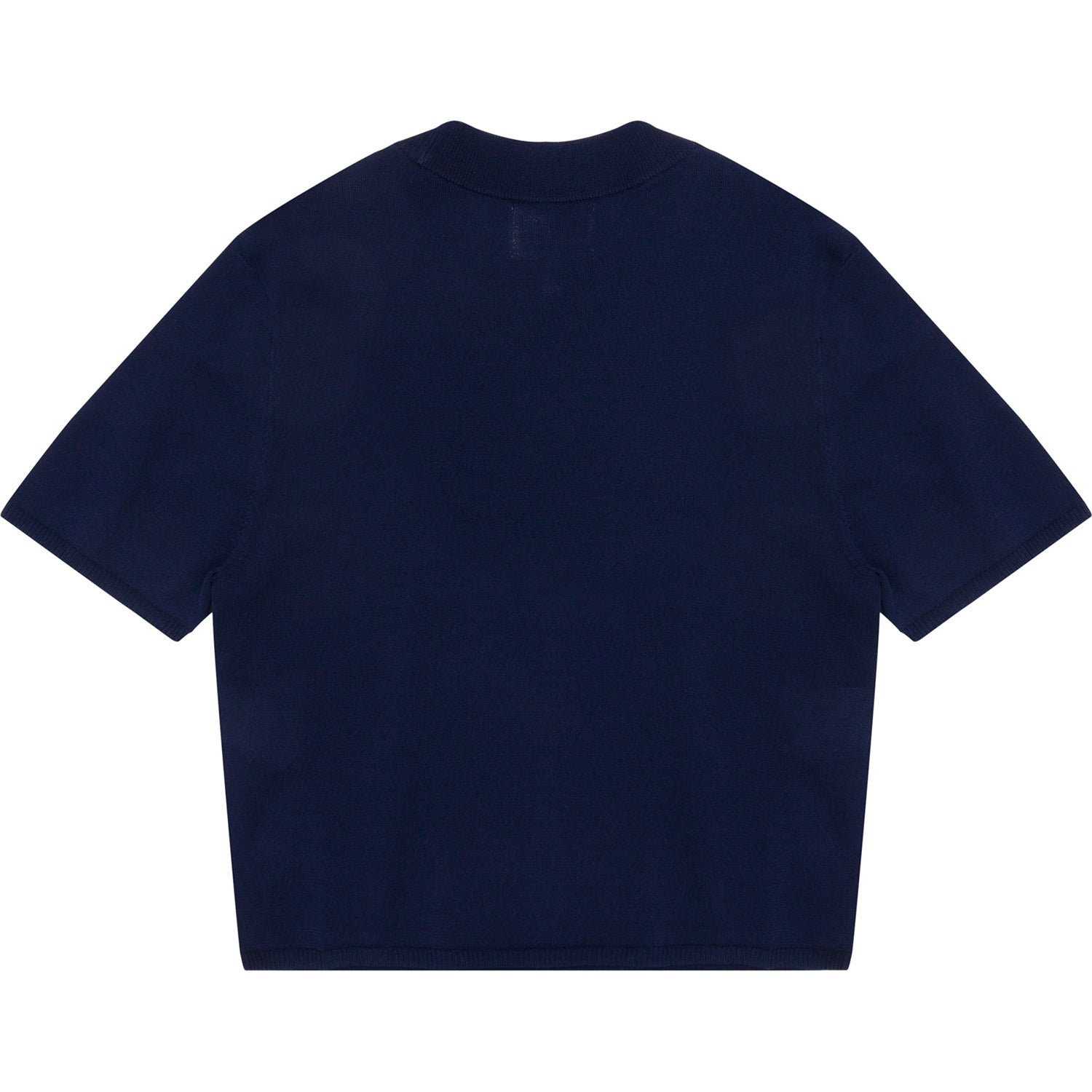 APEE TURTLENECK SHORT SLEEVES KNIT TOP LADIES