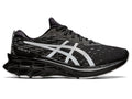 Men's Asics Novablast 2, Black/Pure Silver, 8.5 2E Wide