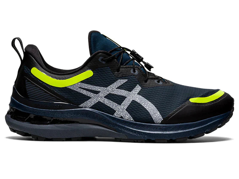 Men's Asics Gel-Kayano 28 All Winter Long, French Blue/Safety Yellow, 11 D Medium