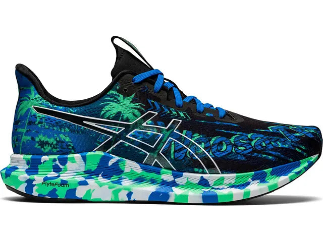 Men's Asics Noosa Tri 14, Black/White, 8.5 D Medium