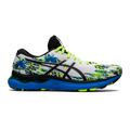 Men's Asics Gel-Nimbus 24, White/White/Black, 11.5 D Medium