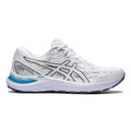 Women's Asics Gel-Cumulus 23, White/Black, 10 B Medium
