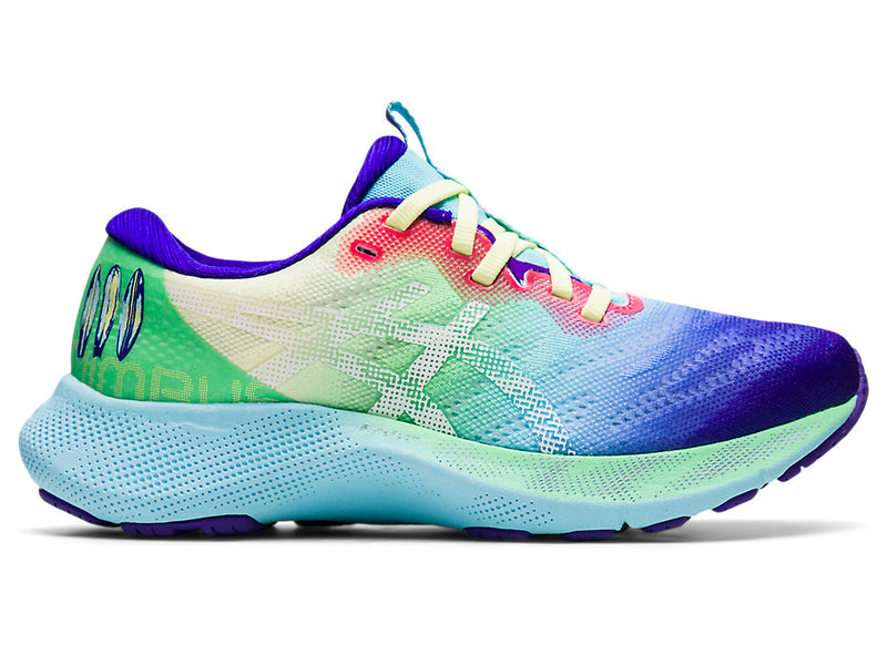 Women's Asics Gel-Nimbus Lite 2 Lam, Royal Azel/White, 10.5 B Medium