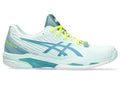 Women's Asics Solution Speed FlyteFoam 2, Soothing Sea/Gris Blue, 7.5 B Medium