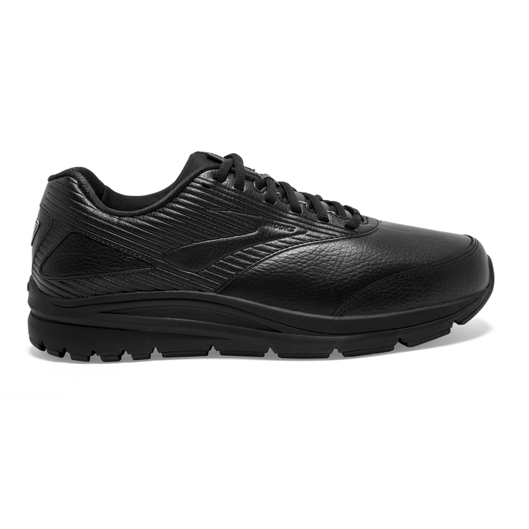 Men's Brooks Addiction Walker 2, Black/Black, 10.5 D Medium