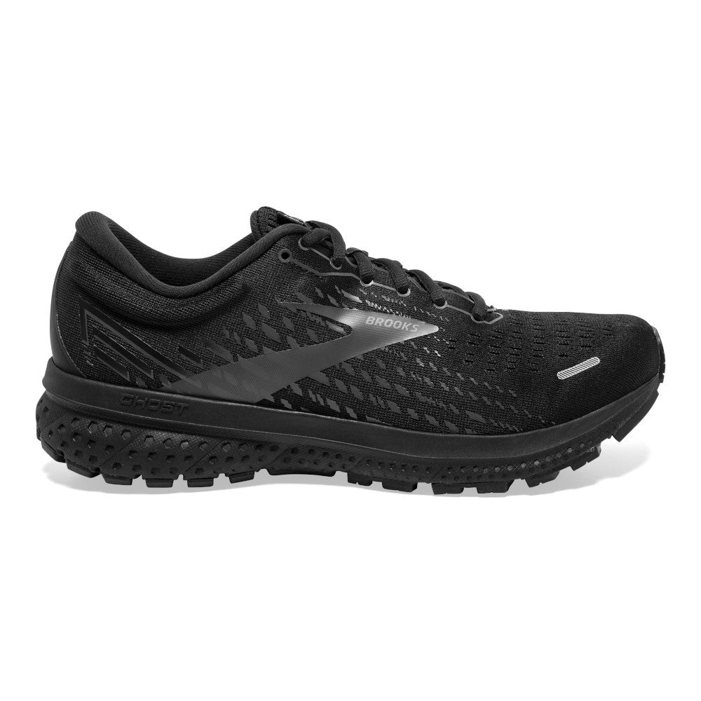 Men's Brooks Ghost 13, Black/Black, 11.5 D Medium