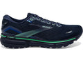 Men's Brooks Ghost 15, Crown Blue/Black/Green, 7 D Medium