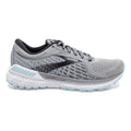 Women's Brooks Adrenaline GTS 21, Oyster/Alloy/Light Blue, 8.5 2A Narrow