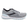 Women's Brooks Adrenaline GTS 21, Oyster/Alloy/Light Blue, 8.5 2E Extra Wide