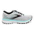 Women's Brooks Ghost 13, Grey/Atlantis/Black, 8.5 B Medium