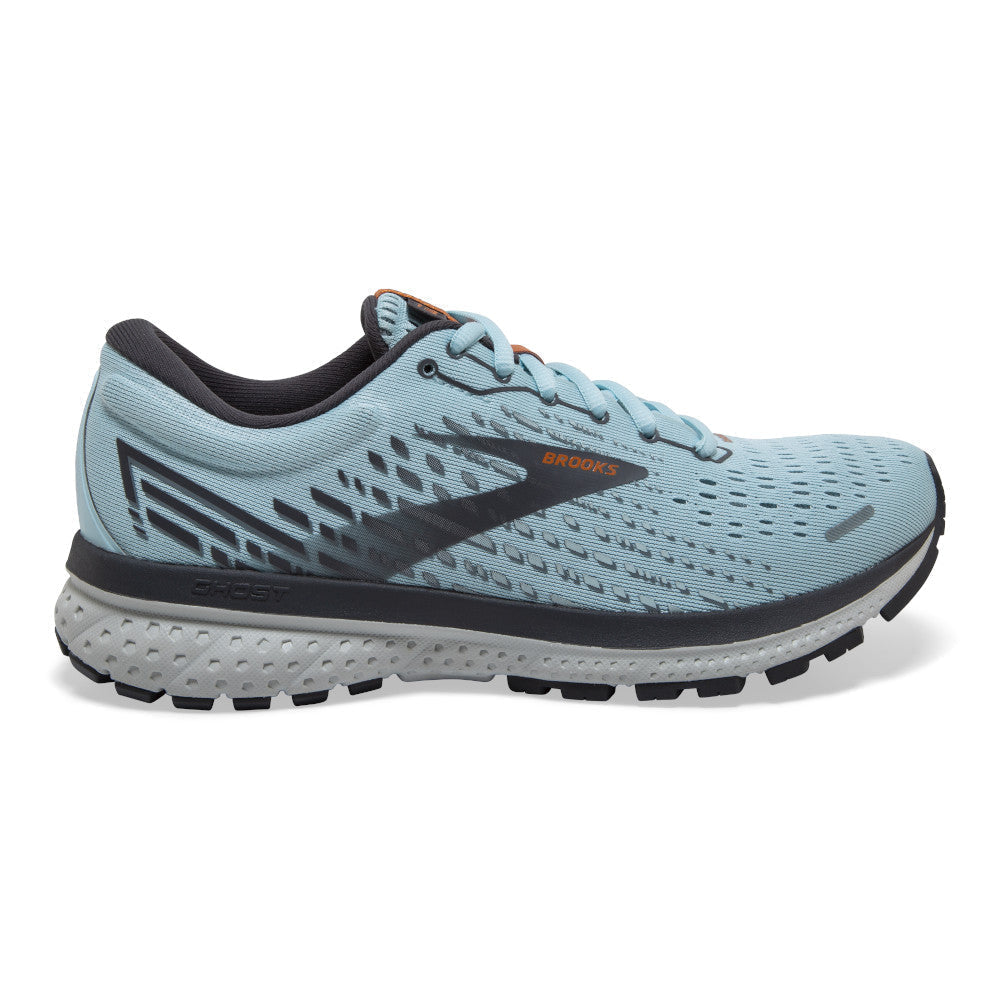 Women's Brooks Ghost 13, Light Blue, 10 B Medium
