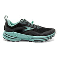 Women's Brooks Cascadia 16, Black/Ebony/Yucca, 5 B Medium