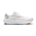 Women's Brooks Glycerin 21, White/Silver/Biscuit, 9 B Medium